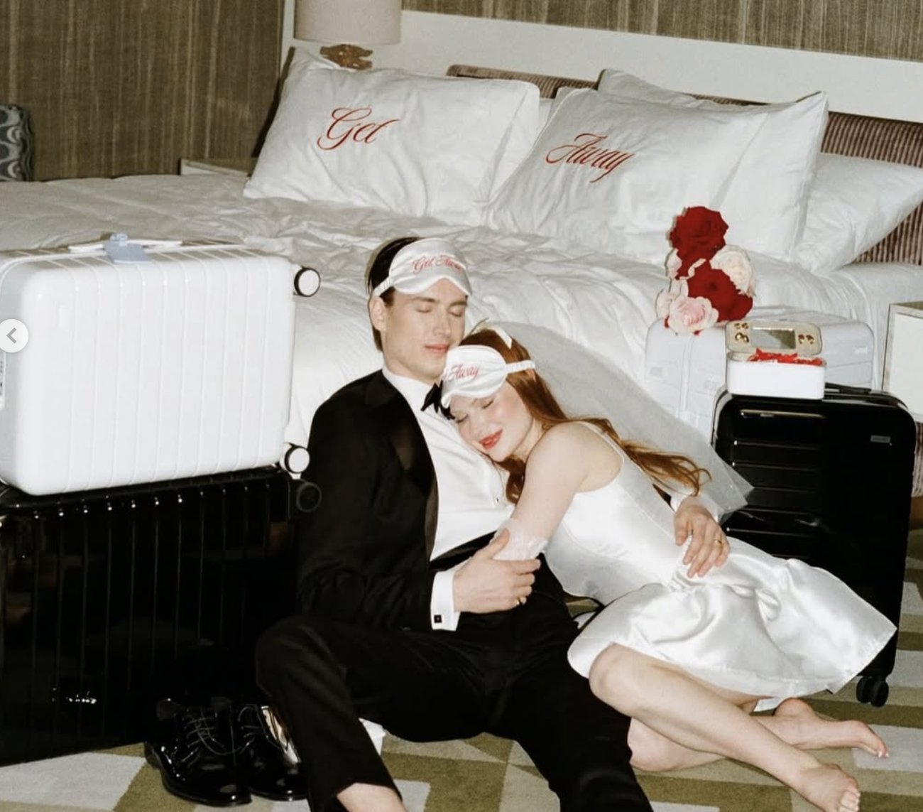 Wedding travel campaign editorial