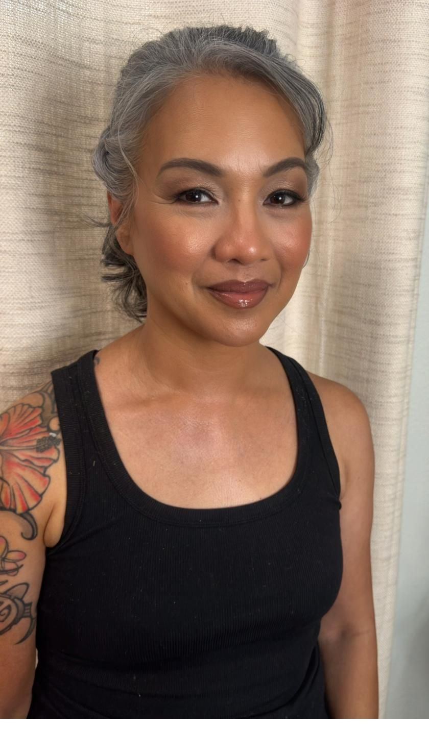 Elegant glam portrait